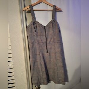 Abercrombie and fitch size L pinafore dress